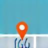Icon representing route planning